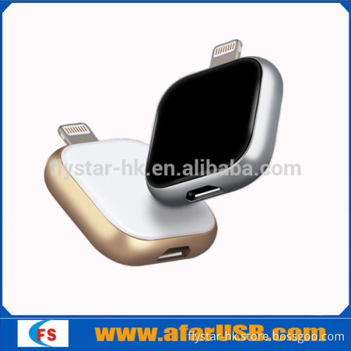 Factory wholesale iflash drive mobile phone otg usb flash drive for iPhone 5/5C/5S/6/6Plus/6s/6s plus/Ipad